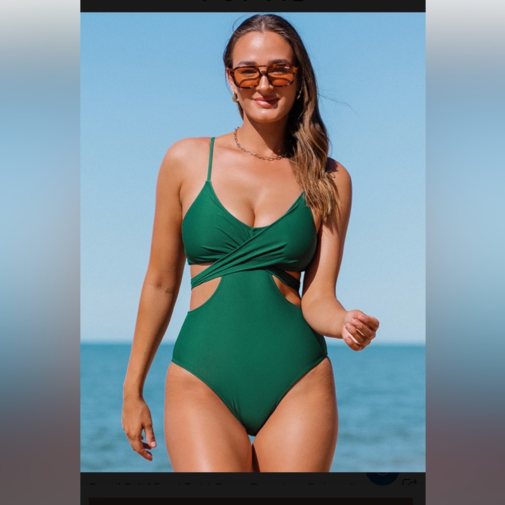Popvil one piece bathing suit